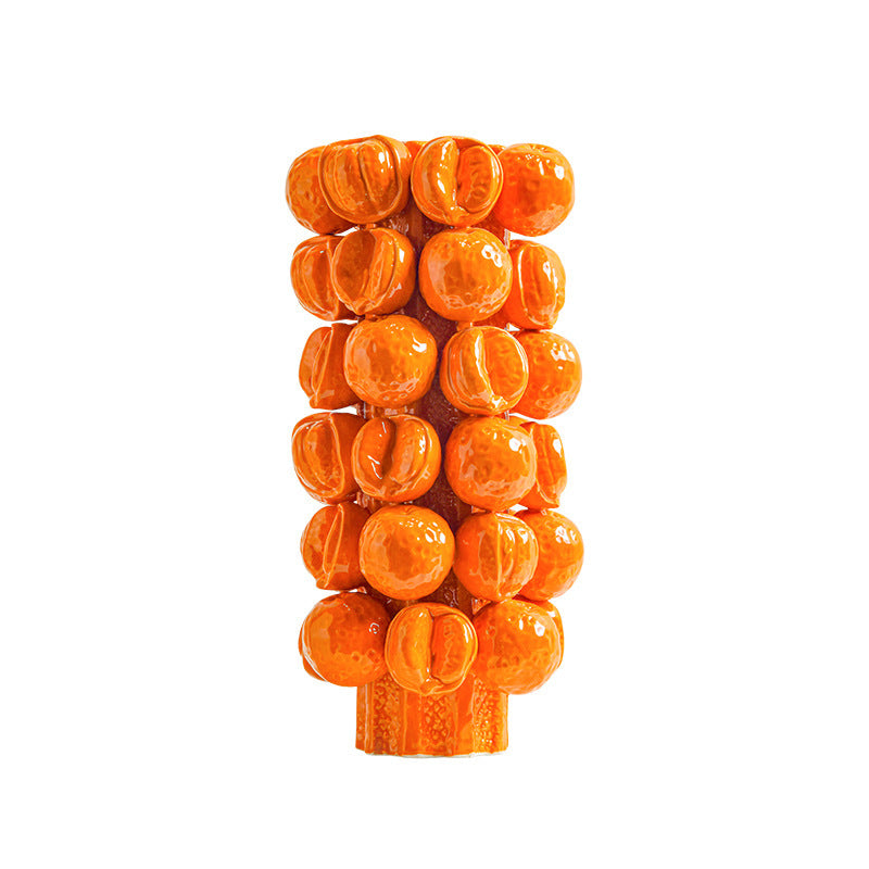 Obstvase aus Keramik, modern, kreativ