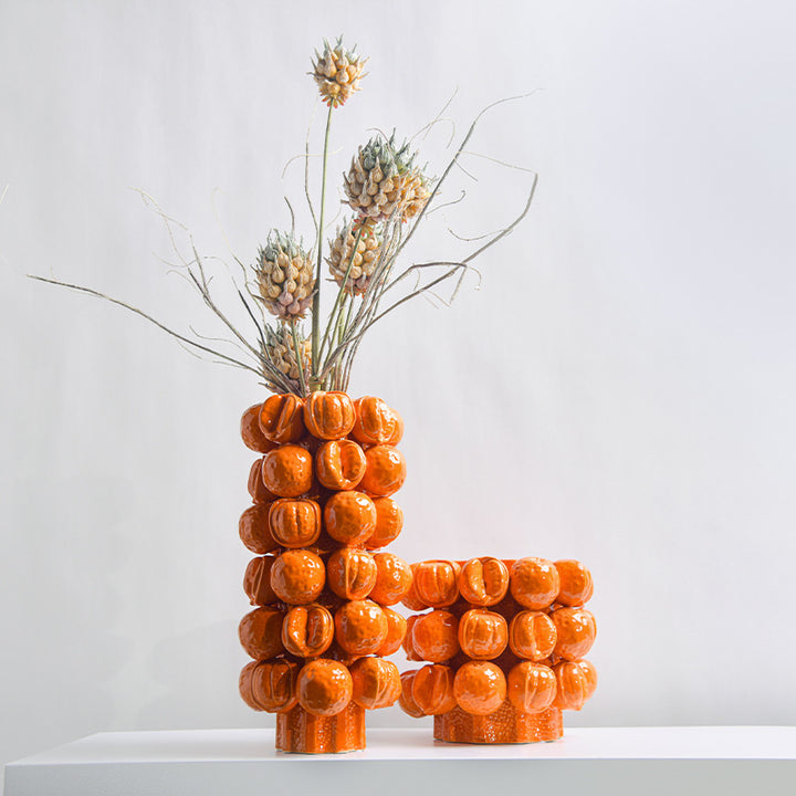 Obstvase aus Keramik, modern, kreativ
