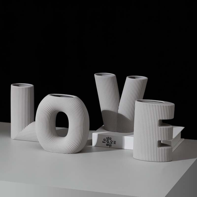 Kreativ Art LOVE Keramik Vase